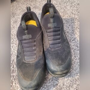 KEEN Men's Black Athletic Slip-Ons CARBON TOE 14D